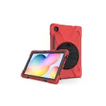 Samsung Galaxy P610 Tab S6 Lite 10.4 Kılıf Amazing Tablet Kapak - Kırmızı-4