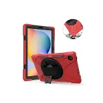 Samsung Galaxy P610 Tab S6 Lite 10.4 Kılıf Amazing Tablet Kapak - Kırmızı-1