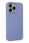 Apple iPhone 14 Pro Max Kılıf Nano içi Kadife Silikon - Lila-2