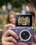 4K Kompakt Kamera 48 MP Autofocus Flash Özellikli Vlog Kamera-1