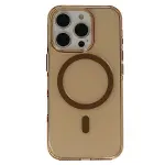 Joko Apple İphone 16 Pro Max Gleam Pc Sert Magsafe Kılıf - Şeffaf-gold-2