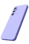 Samsung Galaxy S25 FE Nano içi Kadife Silikon - Lila-2