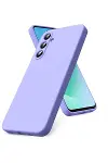 Samsung Galaxy S25 FE Nano içi Kadife Silikon - Lila-1