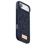 Onegif Apple İphone 17 Air Bright Simli Kapak - Mavi-3