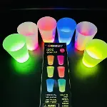 Glow Partisi Bardakları 6 Renk 6 Adet 1.5 Oz 4.5 X 6.5 Cm-3