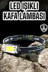 Kamp Feneri Balıkçı Feneri Başlıklı Suya Dayanıklı Kafa Lambası-1