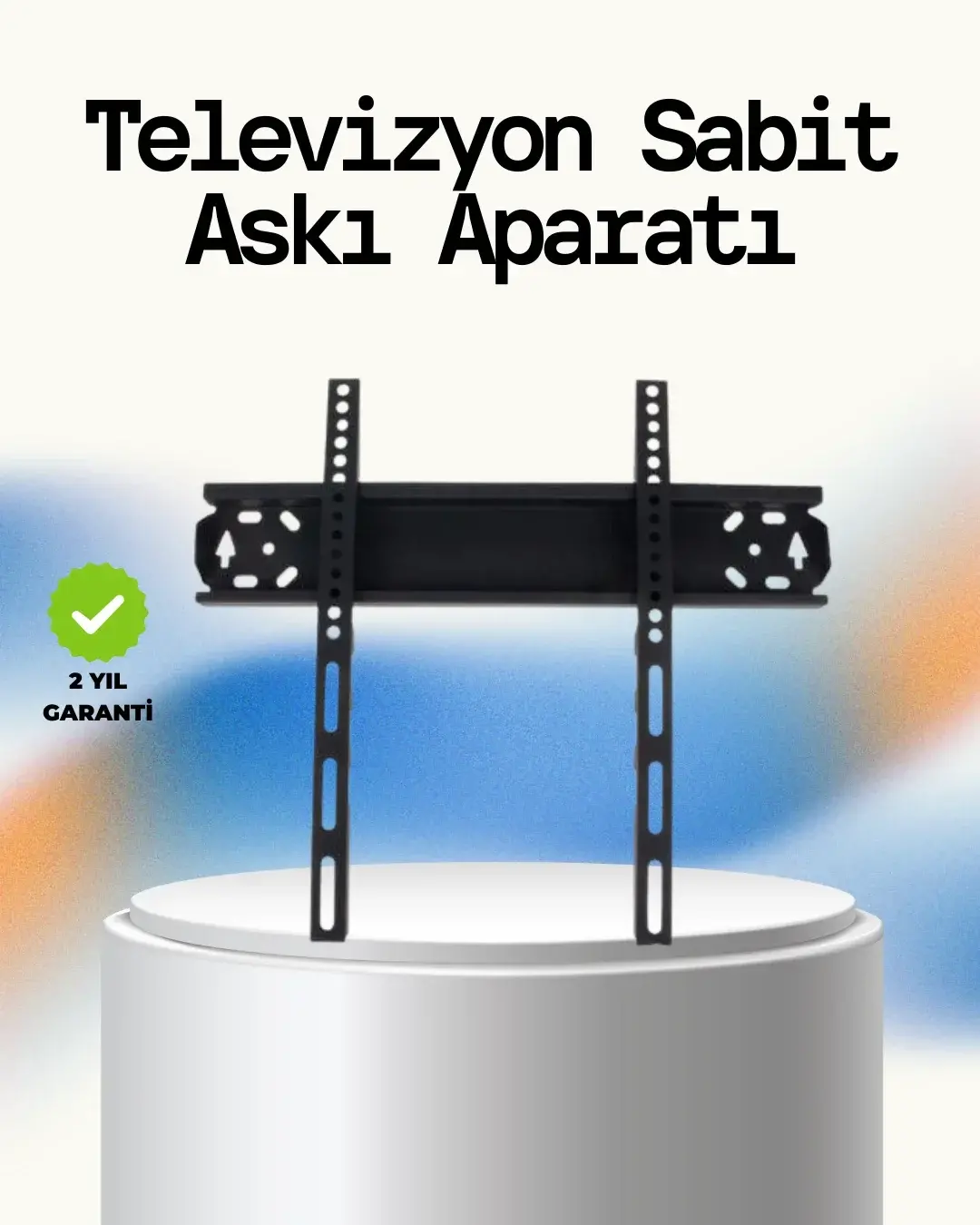 Universal TV Askı Aparatı 32-65 İnç Güçlü Çelik Gövde Sağa-Sola Ayar
