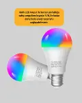 Uzaktan Kumandalı Akıllı LED Ampul, Enerji Tasarruflu-4