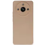 Realme 11 Pro Kılıf Nano içi Kadife Silikon - Pudra-3