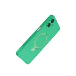 Samsung Galaxy A07 4g Regal Magsafe Standlı Kapak - Yeşil-3