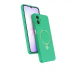 Samsung Galaxy A07 4g Regal Magsafe Standlı Kapak - Yeşil-1