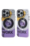 Apple iPhone 14 Pro Max Kılıf Apollo Magneticsafe Desenli Kapak - Apollo Şeffaf - 6-1