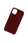 Apple iPhone 11 Pro Max Kılıf Lansman Legant Silikon - Bordo-2