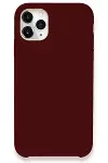 Apple iPhone 11 Pro Max Kılıf Lansman Legant Silikon - Bordo-1