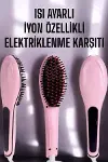Saç Düzleştirici Tarak Isı Ayarlı Yıpranma Önleyici Düzleştirici Fön Tarak-1