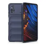 Xiao Poco X4 Pro 5g Kılıf Optimum Silikon - Lacivert-1