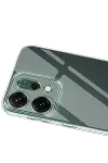 Oppo Reno 14 Kılıf Lüx Şeffaf Silikon - Şeffaf-2