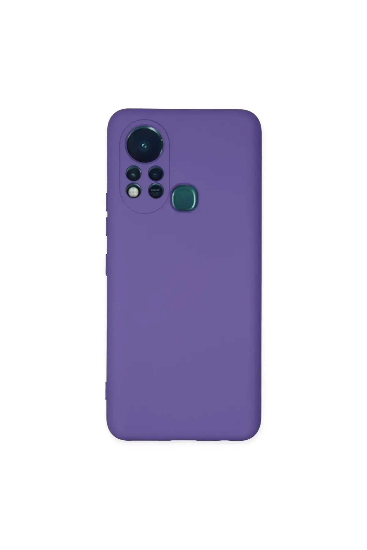 İnfinix Hot 11s Kılıf Nano içi Kadife Silikon - Mor