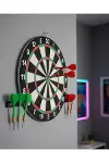 Şık Tasarımlı Dart Tahtası 12 İnç Dayanıklı Ahşap Gövde-1