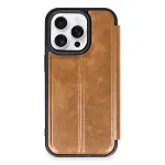 Apple iPhone 14 Pro Kılıf Flip Cover - Taba-3