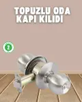 İç ve Dış Mekan Uyumlu Giriş Tipi Topuzlu Kilit-1