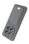 Xiao Red Note 15 4G Kelvin Kartvizitli Silikon - Gri-3