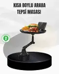 Universal Araç İçi Bardaklık Tepsisi 9 İnç Yemek Alanı ve Telefon Standlı-1