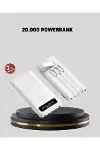 20.000 mAh 4 Çıkışlı LED Göstergeli Hızlı Şarj Powerbank-1