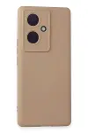 Vivo V29 Lite Kılıf Nano içi Kadife Silikon - Pudra-1