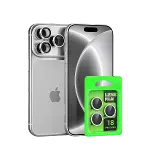 Apple İphone 18 Pro Raze Metal Kamera Lens - Gümüş-1
