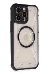 Apple iPhone 14 Pro Max Kılıf Prag Magneticsafe Kapak - Siyah-2