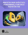 Sessiz Çalışan Yarı İletken Telefon Soğutucu | iOS ve Android Uyumlu | 10W Güç-1