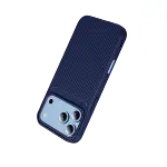 Apple İphone 18 Pro Max Auto Focus Karbon Kapak - Lacivert-4