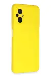 Xiao Poco M5 Kılıf Nano içi Kadife Silikon - Sarı-2