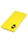 Xiao Poco M5 Kılıf Nano içi Kadife Silikon - Sarı-3