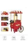 Yağsız Mısır Patlatma Popcorn Makinesi Kırmızı-1