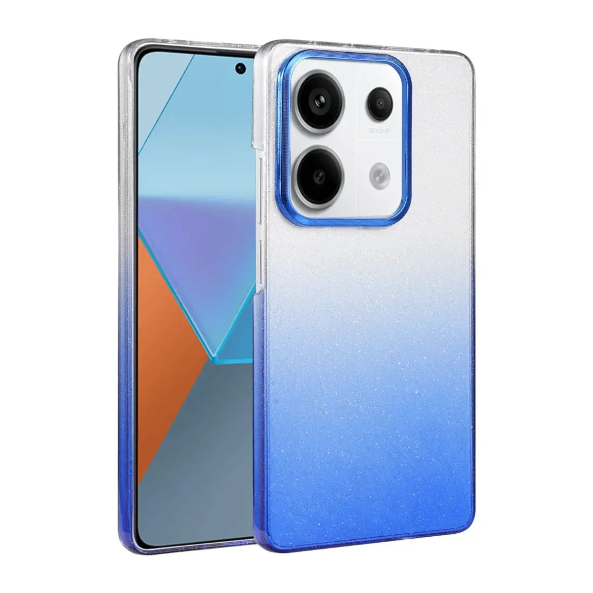 Xiao Red Note 13 Pro 4g Glossy Kapak - Mavi