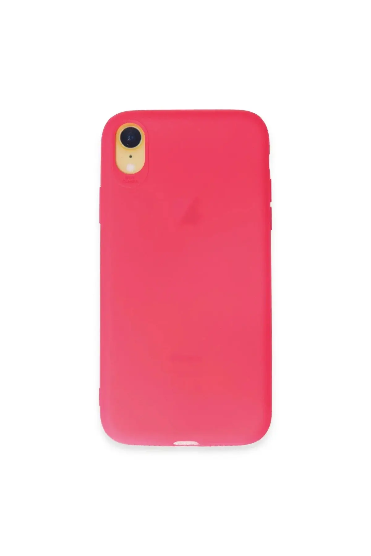 Apple iPhone XR Kılıf First Silikon - Pembe