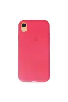 Apple iPhone XR Kılıf First Silikon - Pembe-1