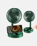Katlanabilir Şarjlı Mini Fan 3 Kademeli Hız Ayarlı Taşınabilir-2