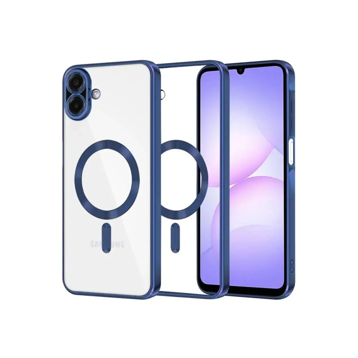 Samsung Galaxy A07 4g Kross Magneticsafe Kapak - Lacivert