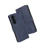 Samsung Galaxy A17 5g Trend S Plus Kapaklı Kılıf - Lacivert-2