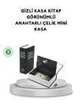 Gizli Kitap Kasa – Metal Gövdeli, Anahtarlı-1