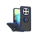 Xiao Red Note 15 Pro 5g Montreal Yüzüklü Silikon Kapak - Lacivert-1