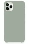 Apple iPhone 11 Pro Max Kılıf Lansman Legant Silikon - Açık Gri-1