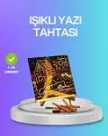 Çocuklar ve Yetişkinler İçin USB LED Işıklı Çizim Panosu-1