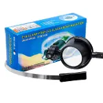 MG13B-A Göze Takılan Tip 30 Mm Çaplı 15X Büyütmeli Led Aydınlatmalı Büyüteç-3