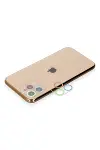 Apple iPhone 11 Pro Max Renkli Kamera Lens Koruma Cam - Mavi-Yeşil-1