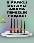 5'li Araç Tezlik Fırça Seti-Detaylı Tezlik İçin Çok Amaçlı Fırçalar-1