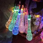 7m 50 Led Damla 8 Fonksiyonlu Solar Panelli-rgb-1